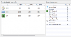 HDD temperature BootCamp iMac